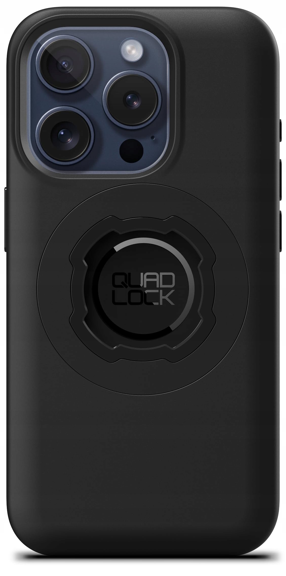 Quad Lock MAG puzdro na telefón iPhone 15 Pro s čiernym MAG krúžkom