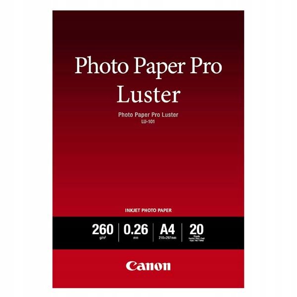 Fotografický papier Canon 6211B006 20 ks 260 g/m2 lesklý