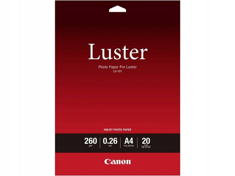 Fotografický papier Canon 6211B006 20 ks 260 g/m2 lesklý