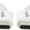 AmazonBasics L6LUC026-CS-R kábel USB 1,8 m USB C Pánsky biely