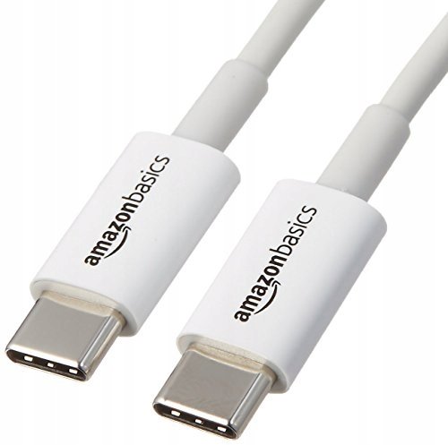 AmazonBasics L6LUC026-CS-R kábel USB 1,8 m USB C Pánsky biely