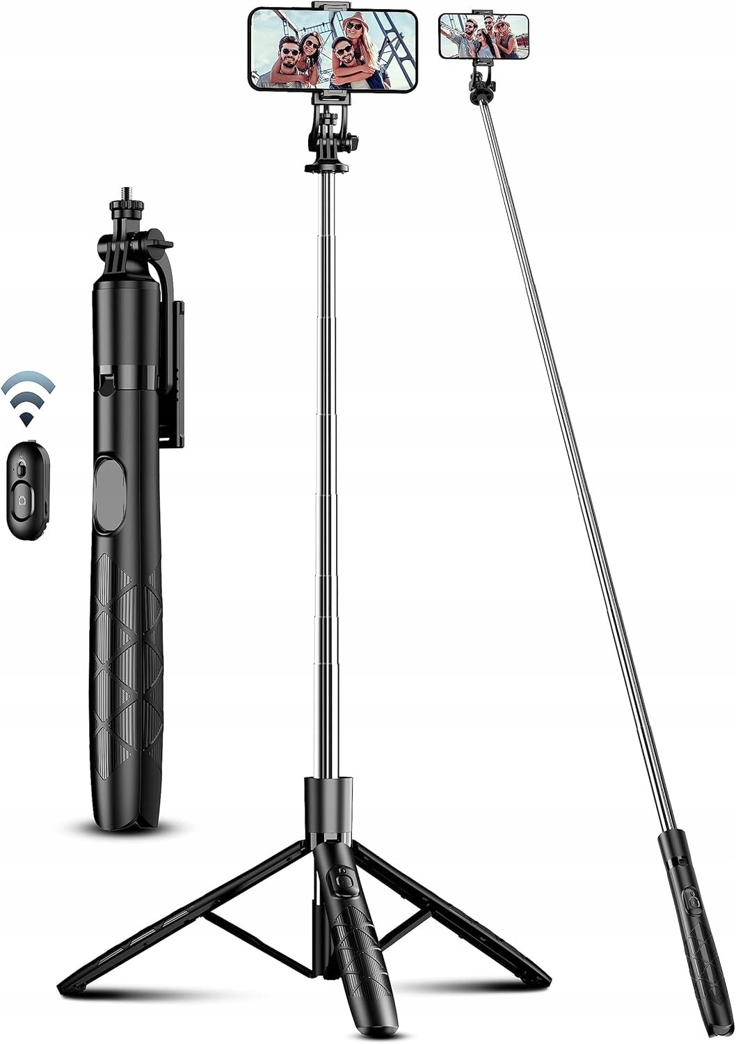 Statív na Telefón Selfie Tyč Bluetooth 180cm Diaľkové Ovládanie SelfieShow