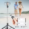 Statív na Telefón Selfie Tyč Bluetooth 180cm Diaľkové Ovládanie SelfieShow