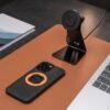 Quad Lock MAG puzdro na telefón iPhone 15 Pro s čiernym MAG krúžkom