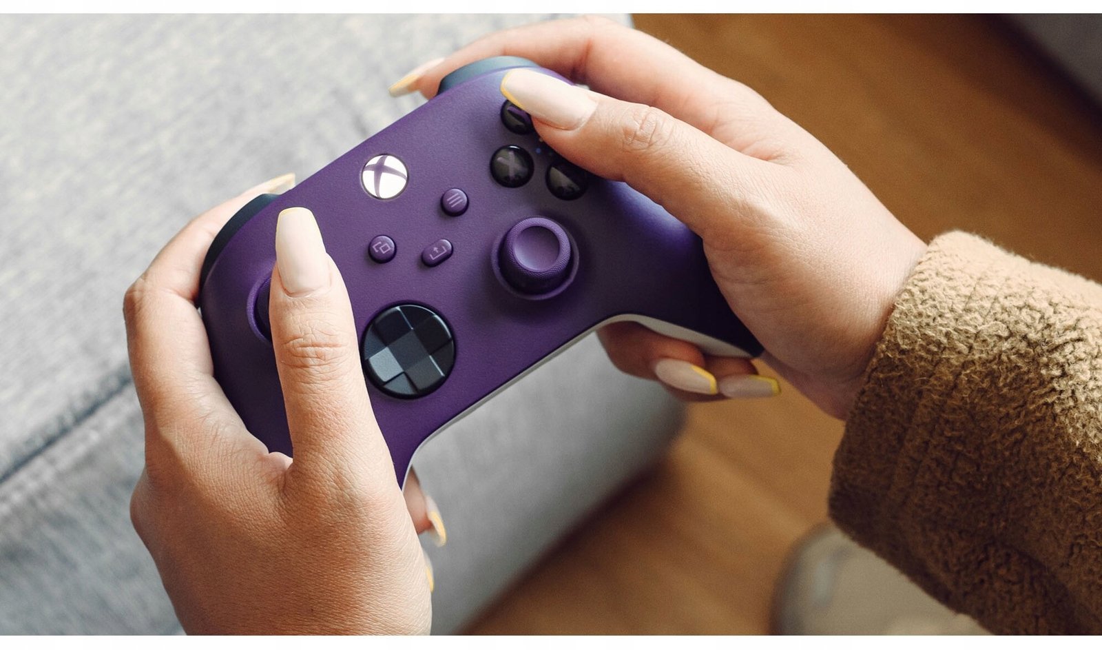 Bezdrôtový ovládač Microsoft fialový Xbox X/S