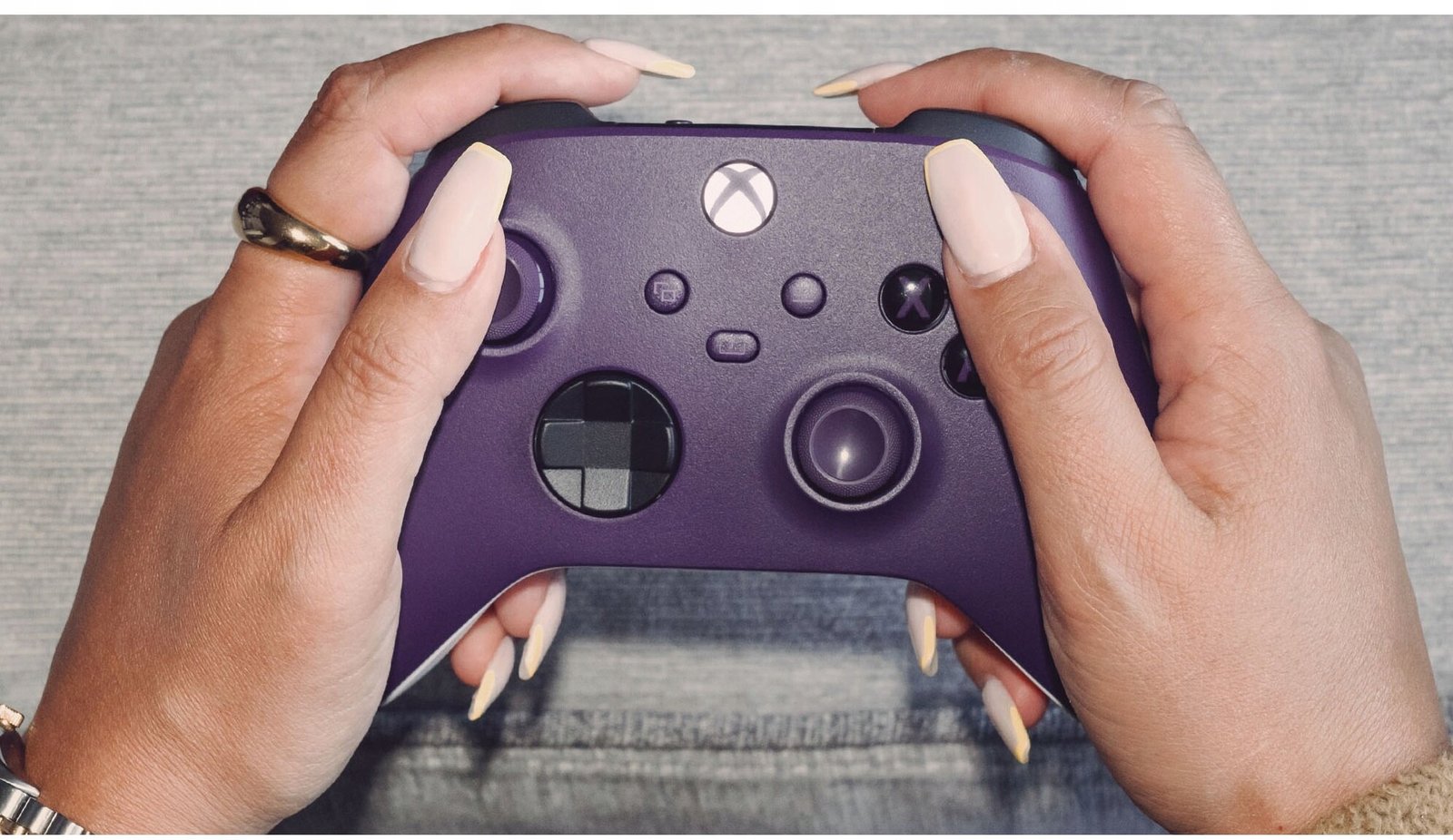 Bezdrôtový ovládač Microsoft fialový Xbox X/S