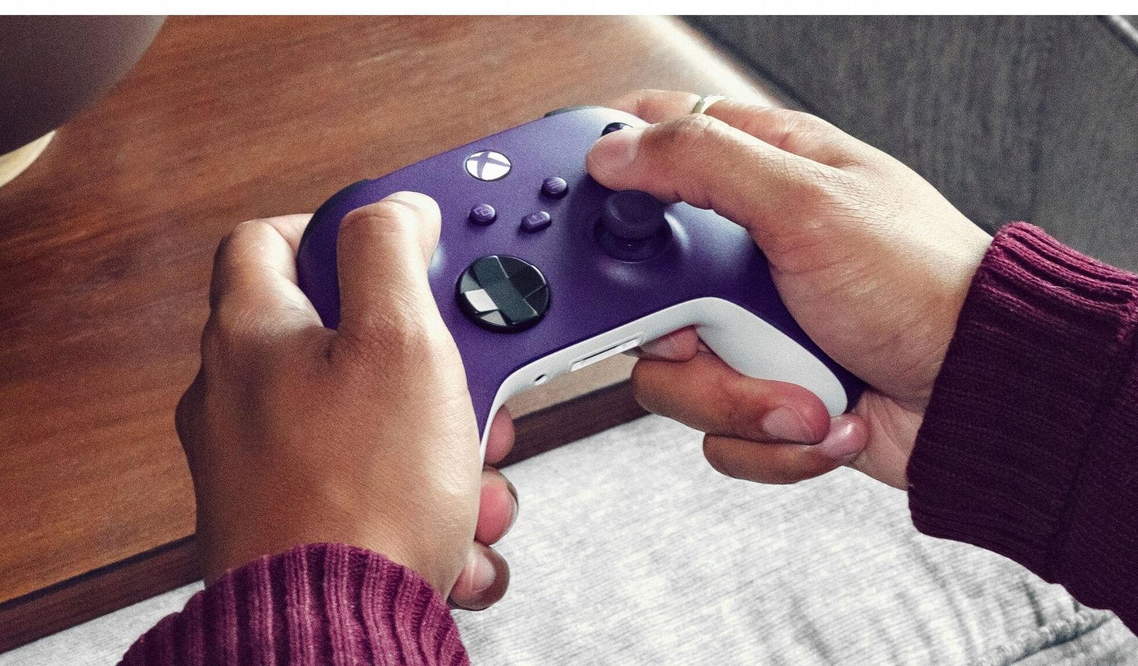 Bezdrôtový ovládač Microsoft fialový Xbox X/S