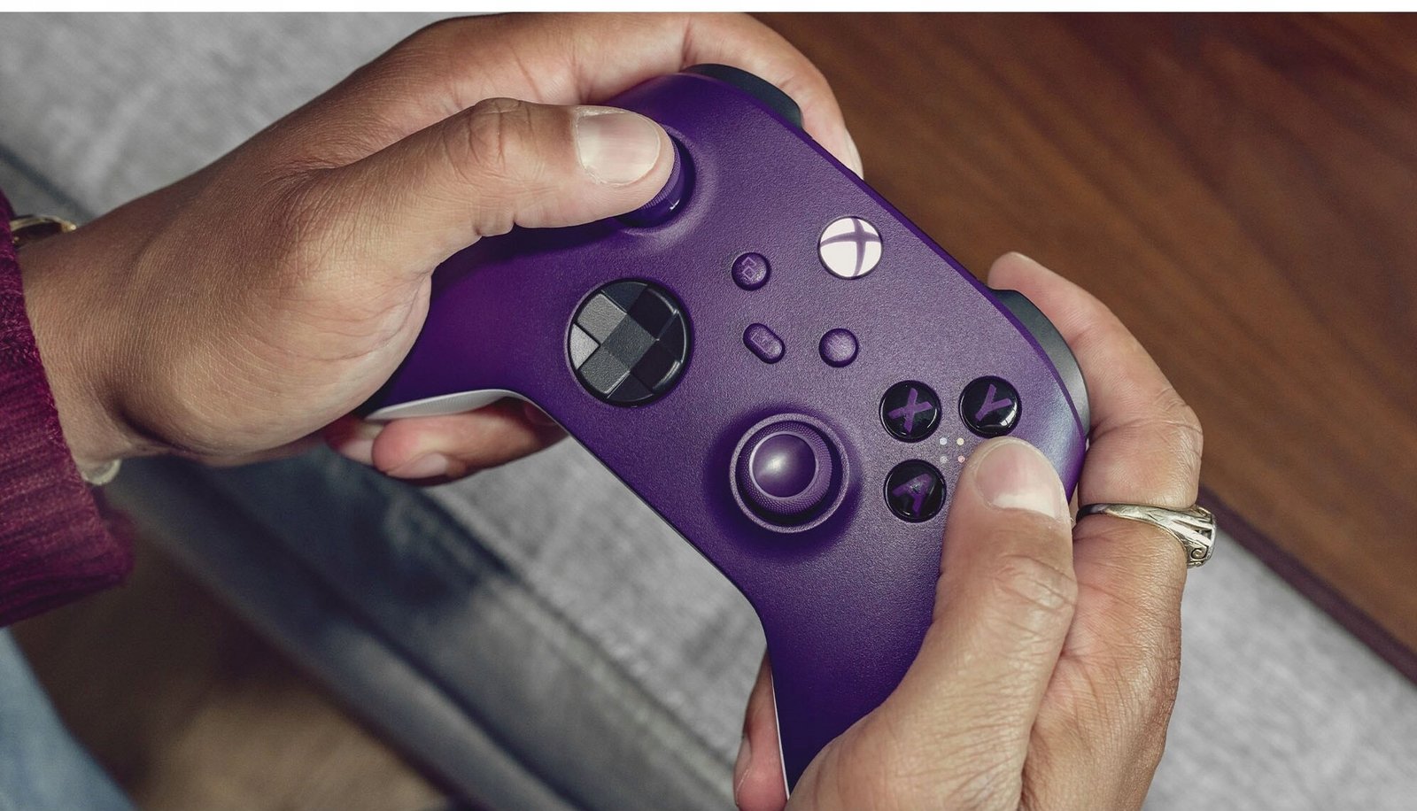 Bezdrôtový ovládač Microsoft fialový Xbox X/S