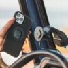 Quad Lock MAG puzdro na telefón iPhone 15 Pro s čiernym MAG krúžkom