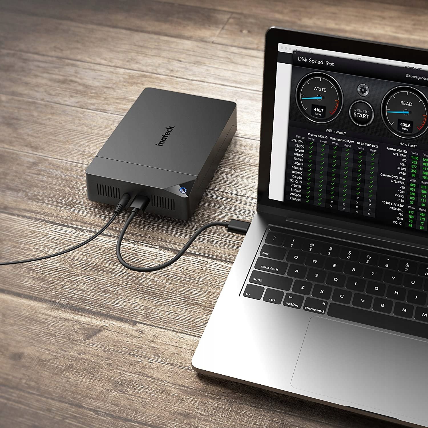INATECK KRYT NA PEVNÝ DISK 3,5", 2,5/3,5" SATA I/II/III