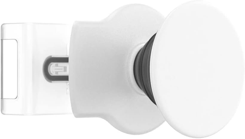 31M1uMkmH-L._AC_SL1000_.jpg PopSockets: PopGrip Slide Stretch – neklzkavý stojan na telefón a rukoväť s hranatými okrajmi a vymeniteľnou vrchnou časťou – kompatibilný s väčšinou smartfónov – Stretch White