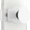41lZ08WsQhL._AC_SL1000_.jpg PopSockets: PopGrip Slide Stretch – neklzkavý stojan na telefón a rukoväť s hranatými okrajmi a vymeniteľnou vrchnou časťou – kompatibilný s väčšinou smartfónov – Stretch White