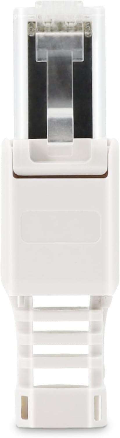 51Edw7yJsBL._AC_SL1500_.jpg Metronic 395202 – 2 ks sieťových konektorov RJ45 pre káble CAT5e, CAT6a, CAT7 UTP LAN, routery; prenosné, montáž bez náradia; kompatibilné s AWG 23 až 26