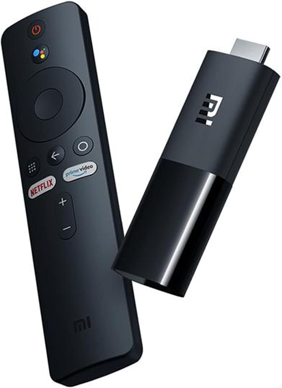 Xiaomi MI TV Stick s diaľkovým ovládačom s Bluetooth, Google Assistant a tlačidlom Netflix + Prime Video (Android TV 9.0 s Google Play Store, Smart Cast, priestorový zvuk Dolby a DTS, Wi-Fi)