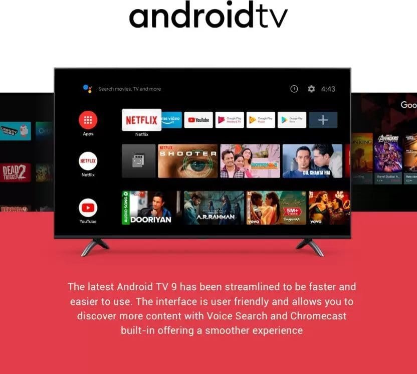 Xiaomi MI TV Stick s diaľkovým ovládačom s Bluetooth, Google Assistant a tlačidlom Netflix + Prime Video (Android TV 9.0 s Google Play Store, Smart Cast, priestorový zvuk Dolby a DTS, Wi-Fi)