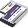 KALEA-INFORMATIQUE 54 mm Express Card (EXPRESSCARD 54) s rozhraním USB 3.0, 3 portmi USB 3.0 5G a čipovou sadou FL1100.