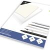 612OO02IHCL._AC_SL1500_.jpg Kangaro Priehľadný technický kresliaci papier/milimetrový papier DIN A4, 24 strán, 80 g/m², papier s 1 listom s oranžovou mriežkou 1/5/10 mm, K-770300