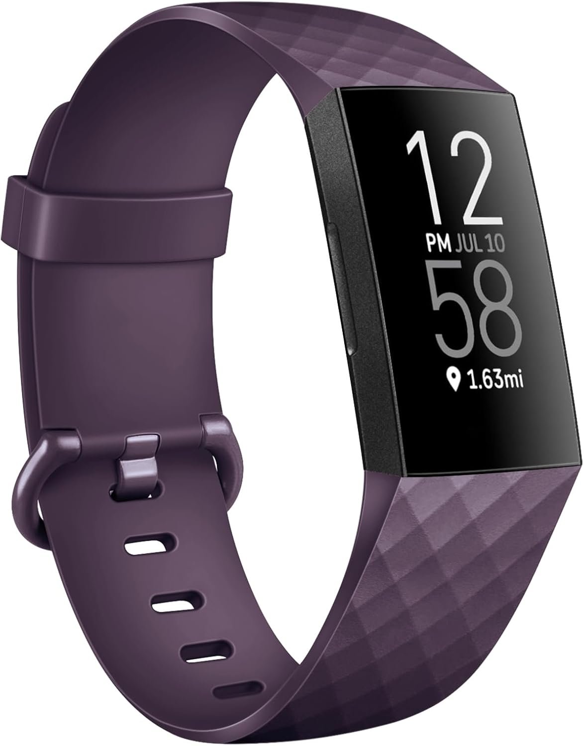 Náhradný silikónový športový remienok Vancle pre náramok Fitbit Charge 4, dámsky, pánsky, remienok k hodinkám pre náramok Fitbit Charge 3/Fitbit Charge 4 SE/Fitbit Charge 3 SE (L, tmavý)