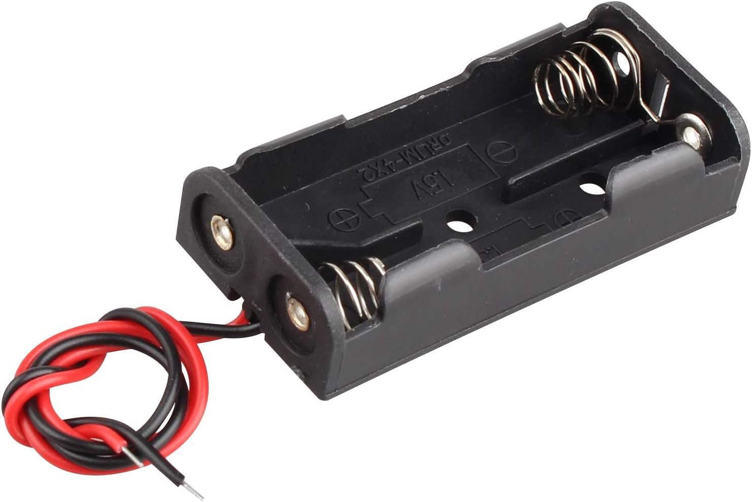 61ZY4kk5FvL._AC_SL1500_.jpg 5 x 3 V AAA, 2 x 1,5 V – úložná krabička na batérie s drôtenými priechodkami, čierna