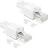 61c6eI6gTVL._AC_SL1500_.jpg Metronic 395202 – 2 ks sieťových konektorov RJ45 pre káble CAT5e, CAT6a, CAT7 UTP LAN, routery; prenosné, montáž bez náradia; kompatibilné s AWG 23 až 26