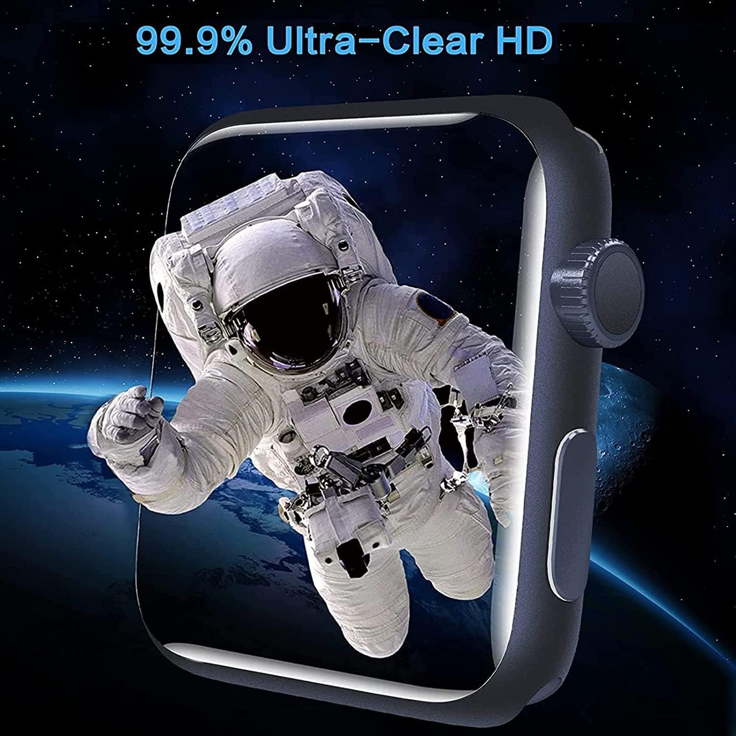 Ochranná fólia kompatibilná s inteligentnými hodinkami SOUYIE T98 2,04”, HD číra, ohybná TPU ochranná fólia na displej [6 ks] pre inteligentné hodinky SOUYIE T98 (transparentná)