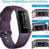 71Fs7KJtGGL._AC_SL1500_.jpg Náhradný silikónový športový remienok Vancle pre náramok Fitbit Charge 4, dámsky, pánsky, remienok k hodinkám pre náramok Fitbit Charge 3/Fitbit Charge 4 SE/Fitbit Charge 3 SE (L, tmavý)