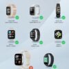 71UmH13sijL._AC_SL1500_.jpg Sinoacc Nabíjačka 100 cm kompatibilná s Xiaomi Smart Band 9/8/8 Pro/8 Active/Redmi Band 2/Redmi Watch 4/Redmi Watch 3 Active/Lite – náhradný magnetický USB nabíjací kábel pre hodinky Xiao Mi Redmi Smartwatch
