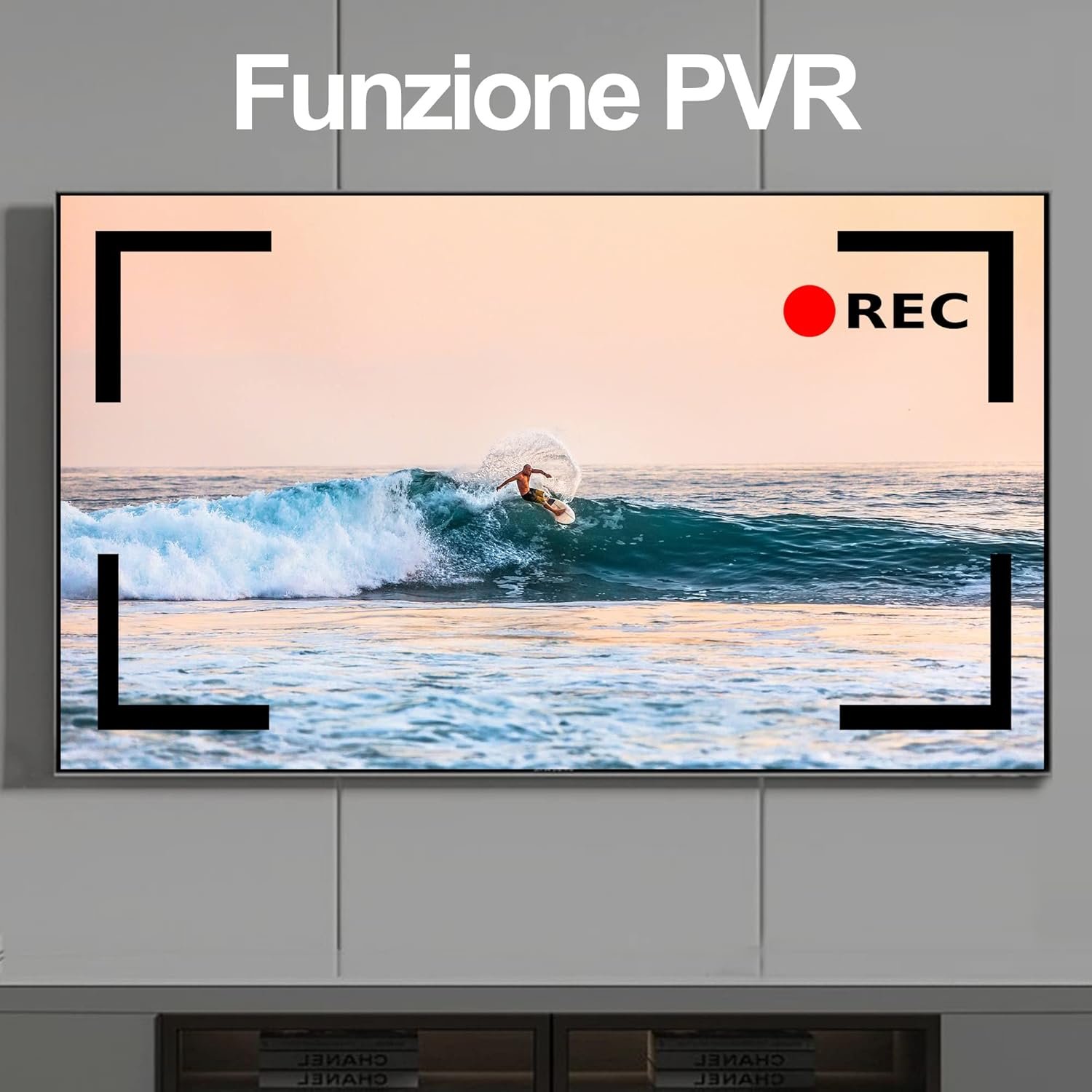 Digitálny pozemný dekodér 2024 DVB-T2 HD 1080p H.265 HEVC Main 10 bitov, TV Stick s podporou HDMI CEC, výstupom HDMI/AV a multimediálnymi funkciami USB, funkciou PVR, infračerveným diaľkovým ovládačom 2 v 1 (M3 Stick)