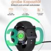 71i9WPKUD8L._AC_SL1500_.jpg Pánske inteligentné hodinky, 1,3-palcový dotykový displej, dámske inteligentné hodinky, vodotesnosť IP68, inteligentné hodinky, krokomer s meraním srdcovej frekvencie, WhatsApp, SpO2, monitor spánku, pre iOS a Android