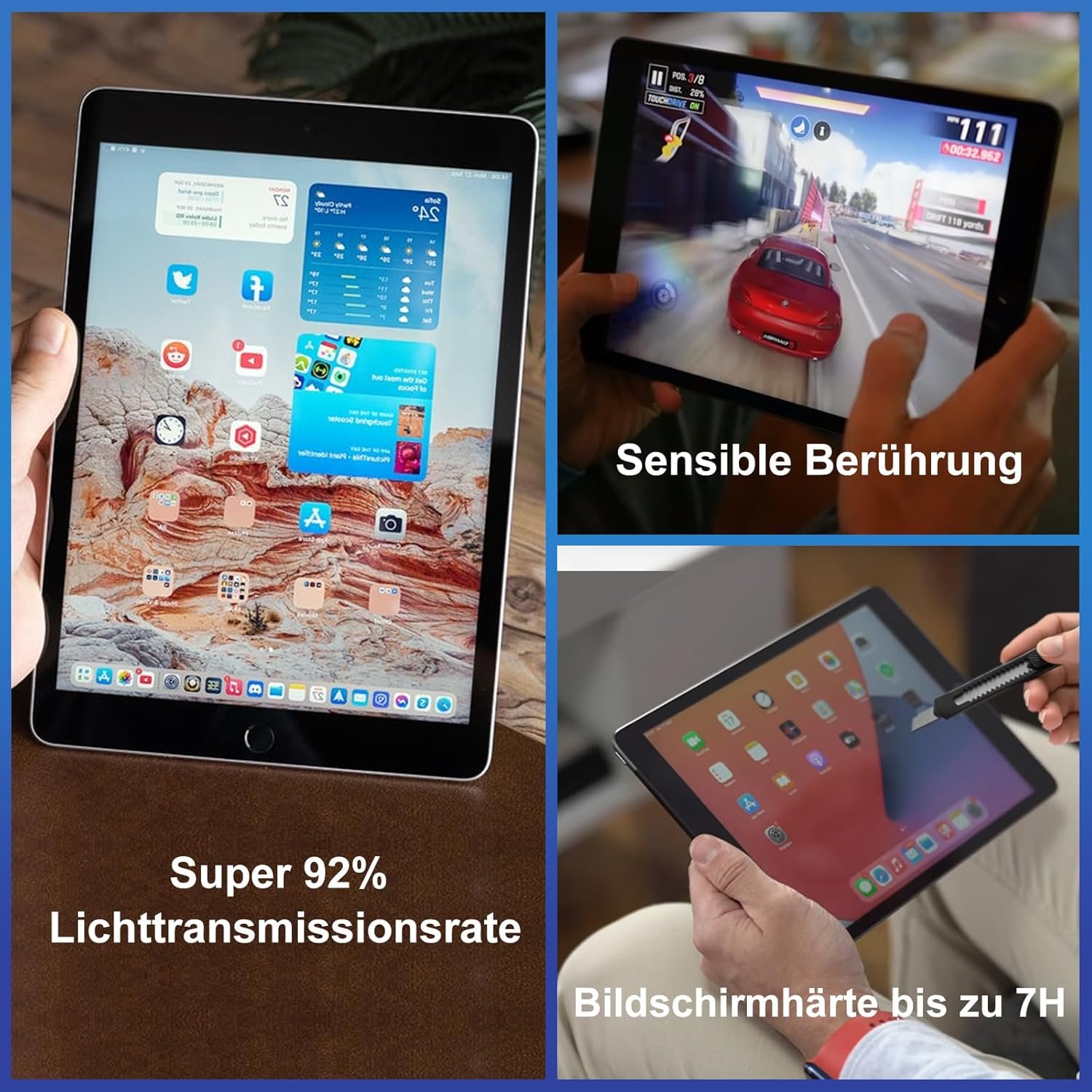 71kMyhxmZNL._AC_SL1500_.jpg Digitizér s dotykovým displejom NB+ pre iPad Mini 1 a Mini 2 s uhlopriečkou 7,9 palca, iPad 2012 a 2013 (A1432, A1455, A1489, A1490, A1491), s tlačidlom Home, so sadou náradia, s predlepenou fóliou (čierna)