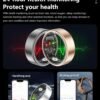 71ozn8zBNZL._AC_SL1500_.jpg Inteligentný prsteň Fitness Ring Tracker Inteligentné prstene pre mužov a ženy Krokomer Sledovač aktivity Vodotesný do 5 ATM Sledovač spánku Inteligentný prsteň na meranie srdcovej frekvencie Meranie srdcovej frekvencie Fitness tracker Smart