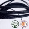 71u0eWo0eQS._SL1500_.jpg Elfcam® – 25 m pancierovaný optický kábel s konektormi LC/APC na LC/APC, kompatibilný s nemeckou spoločnosťou Telekom, simplexný jednovláknový 9/125 μm OS2 prepojovací kábel, čierny (25 m)