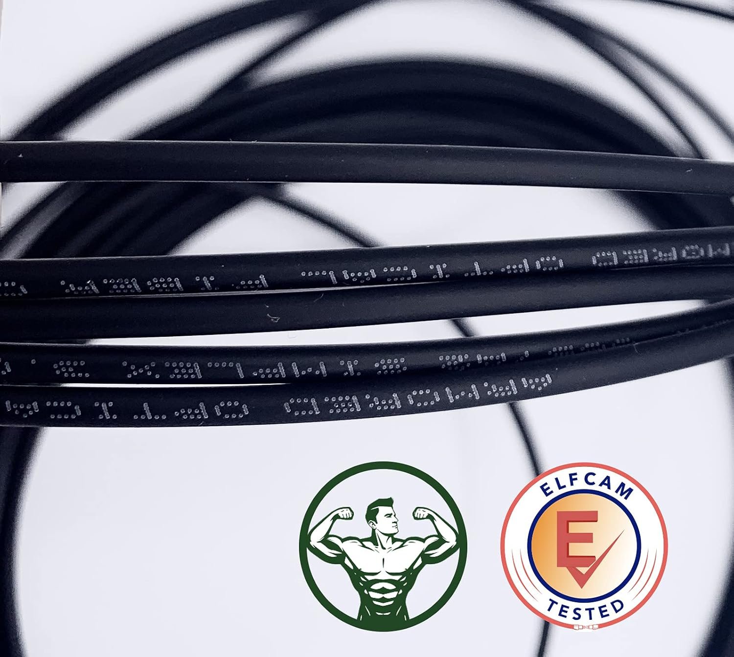 71u0eWo0eQS._SL1500_.jpg Elfcam® – 25 m pancierovaný optický kábel s konektormi LC/APC na LC/APC, kompatibilný s nemeckou spoločnosťou Telekom, simplexný jednovláknový 9/125 μm OS2 prepojovací kábel, čierny (25 m)