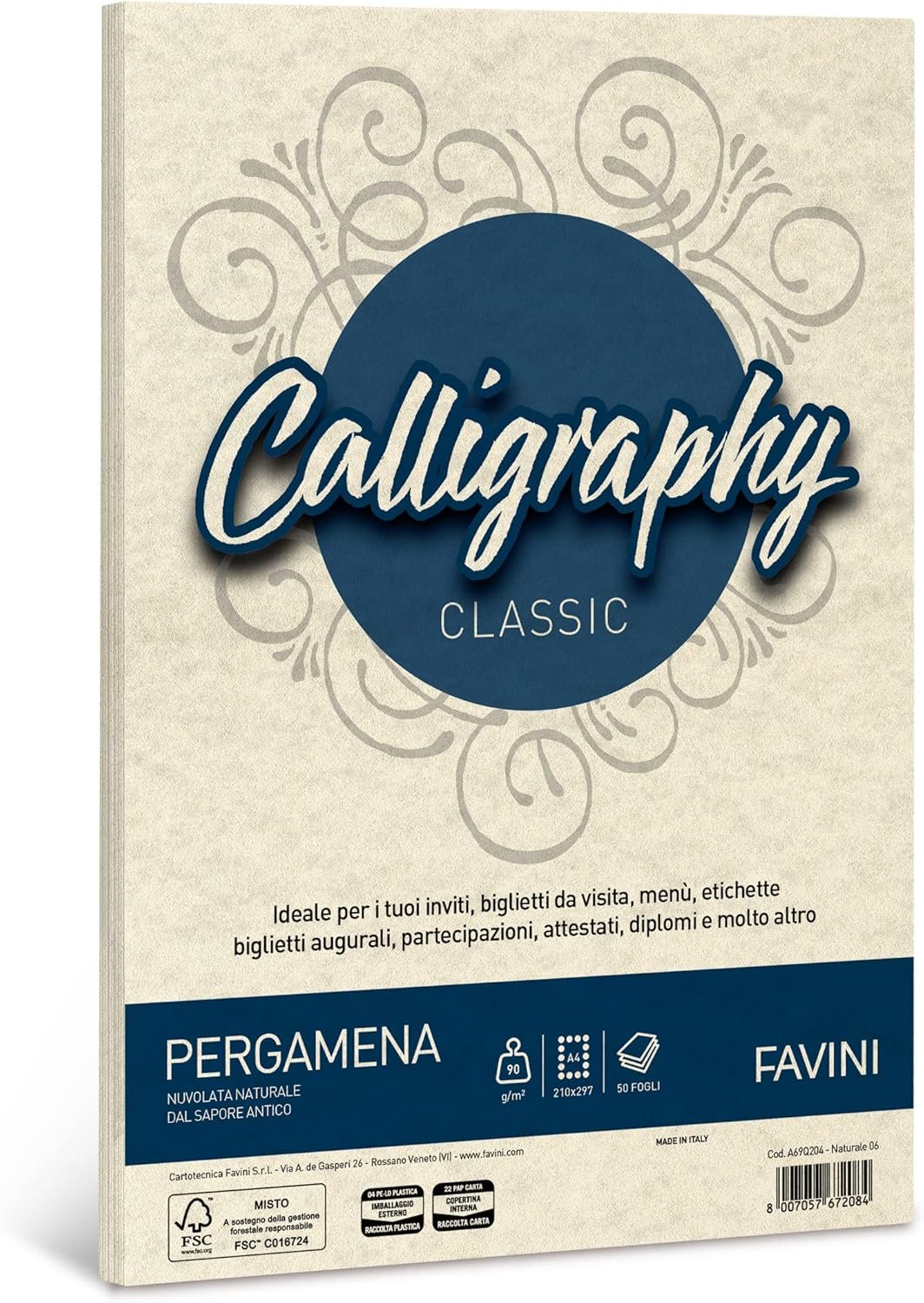 Favini 867202 Hladký pergamen