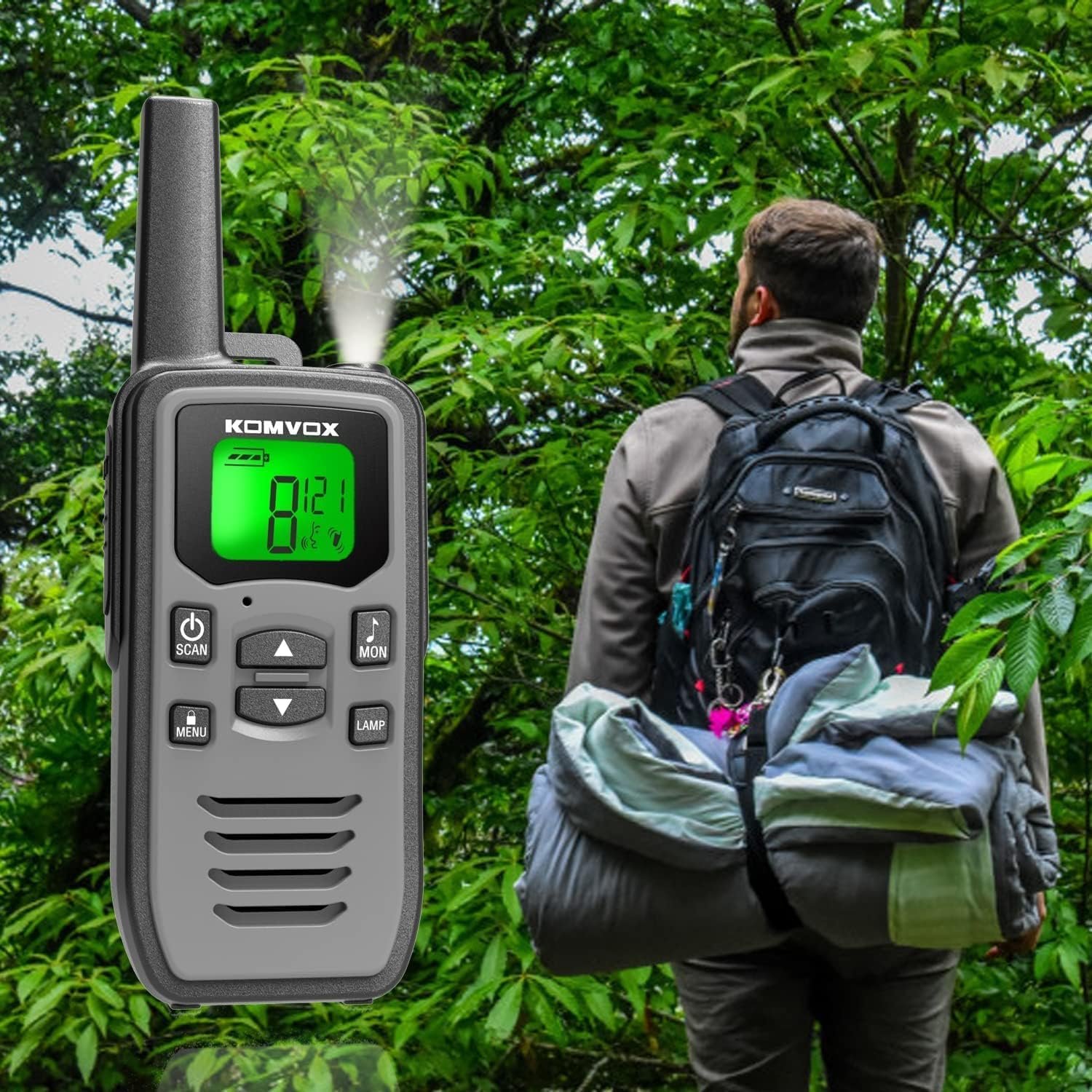 81fdp49qD1L._AC_SL1500_.jpg Walkie Talkie Professional pre dospelých, outdoorová sada vysielačiek Walkie Talkie, vybavenie na prežitie