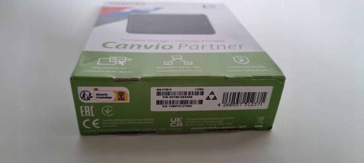 image-1075.jpeg Toshiba Canvio Basics Partner 1TB 2,5" externý disk HDTB510EK3AB