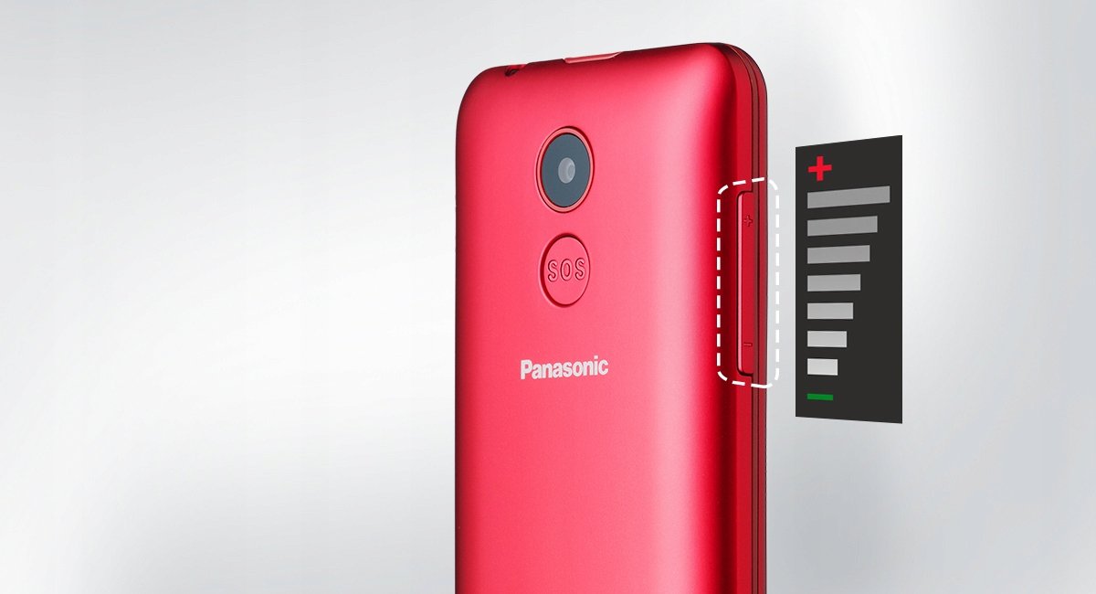 Mobilný telefón Panasonic KX-TU155 512 MB 2G čierny