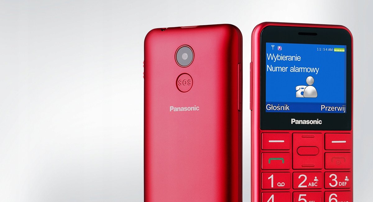Mobilný telefón Panasonic KX-TU155 512 MB 2G čierny