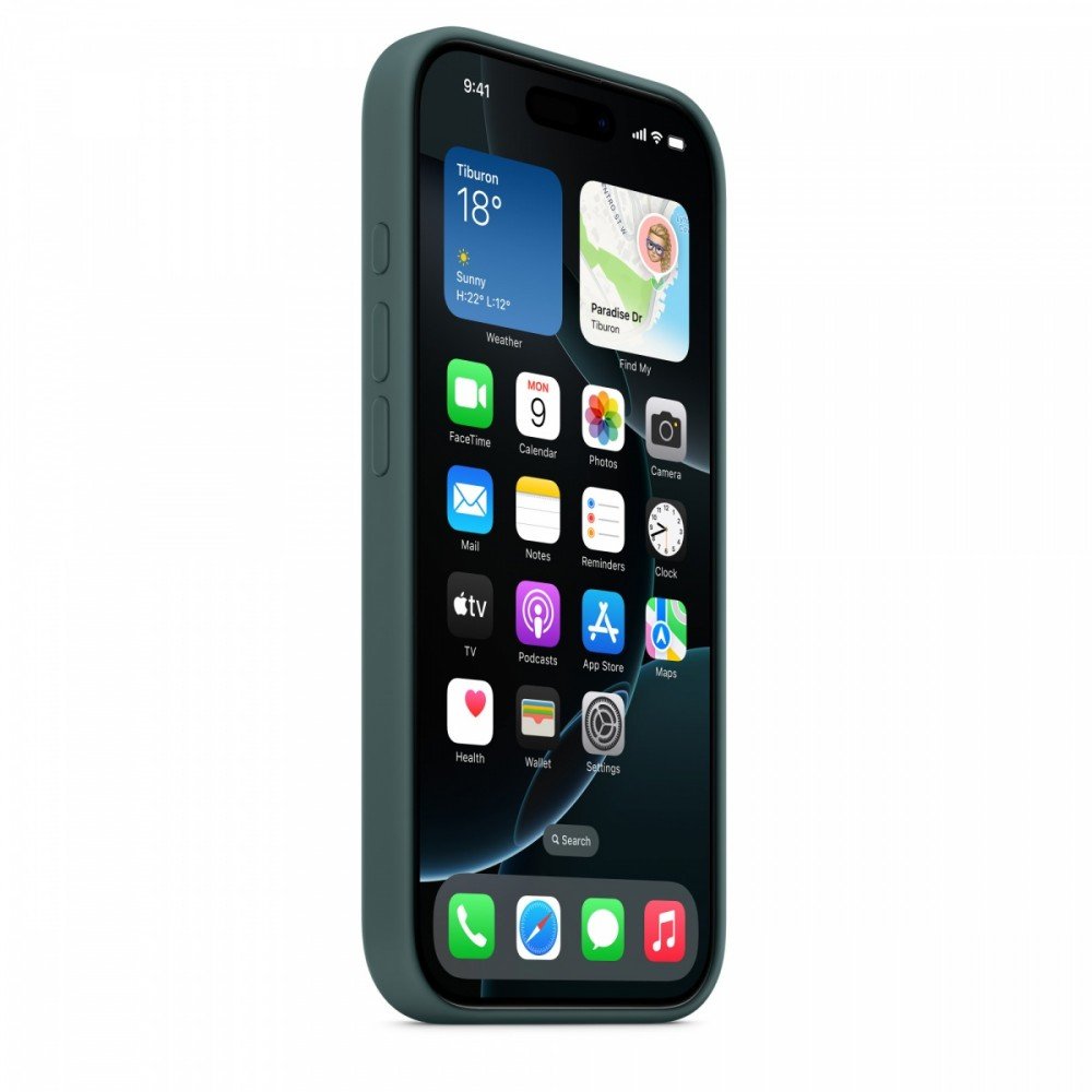 Kryt Apple pre Apple 16 Pro zelený