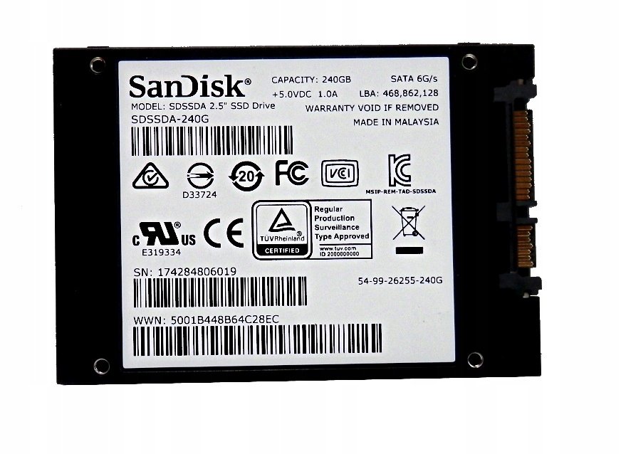 image-1552.jpeg SSD disk SanDisk Plus 240GB 2,5" SATA III