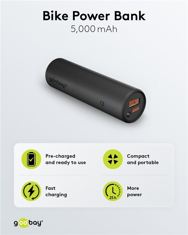 image-1715.jpeg Powerbanka Goobay 5000 mAh na bicykel LED QC PD USB-C