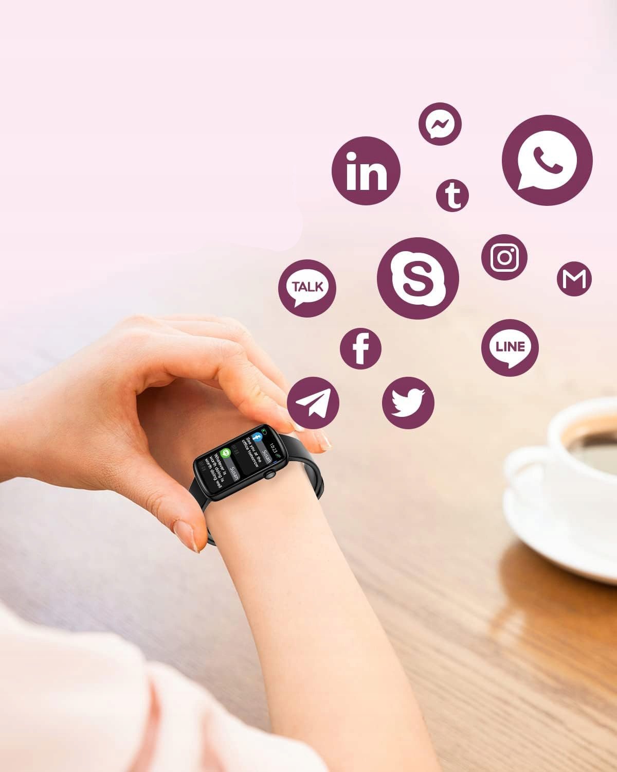 image-1764.jpeg LYNN2 Smartwatch 1,47" Monitor srdcového tepu, saturácie kyslíka, spánku, Android iOS IP68 ČIERNY
