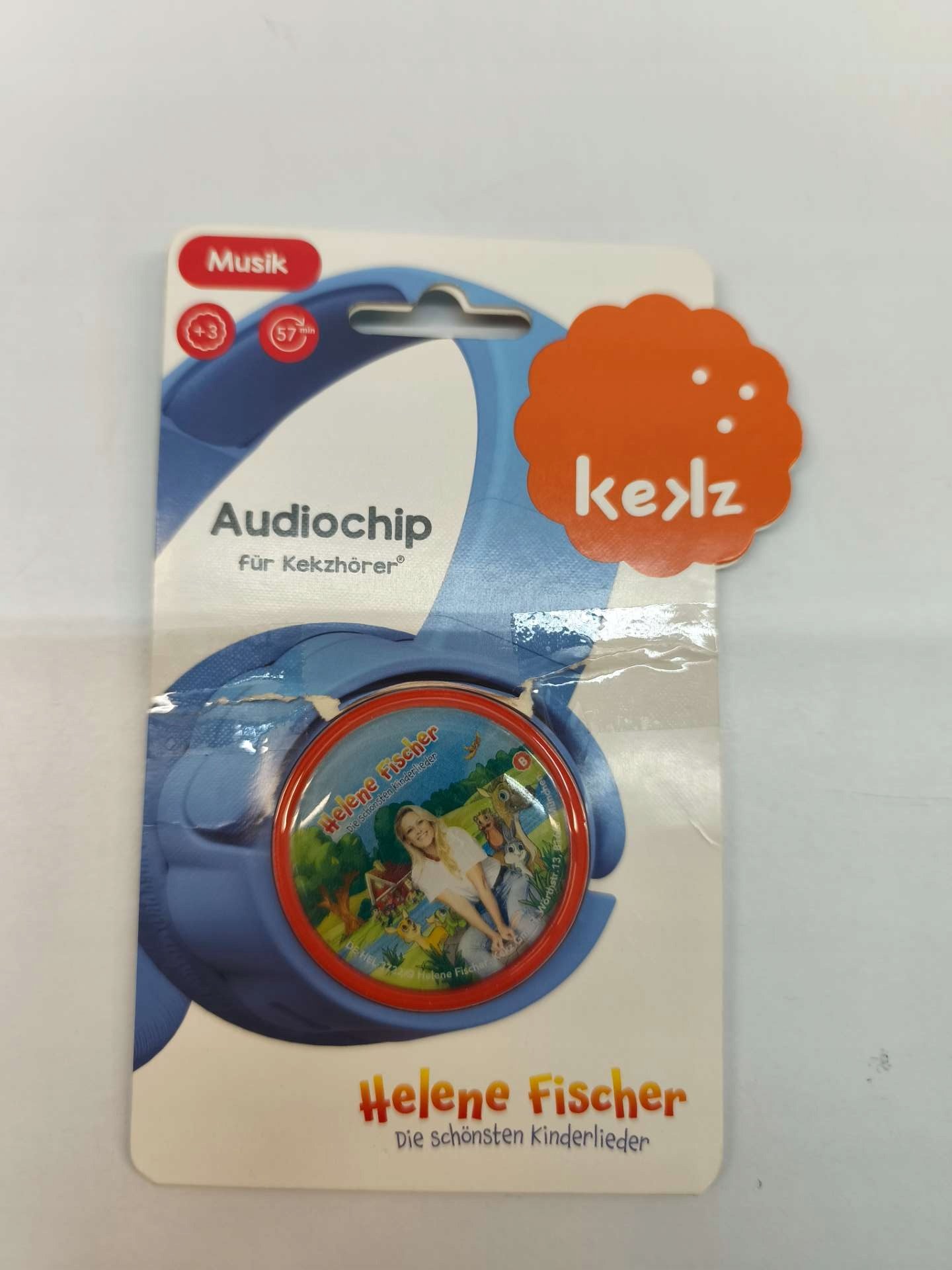 Audio čip Kekz Najkrajšie detské pesničky doba prehrávania 31 min