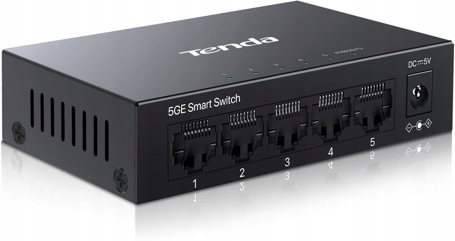 image-1881.jpeg Tenda TEG205E 5-portový Gigabitový riadený switch
