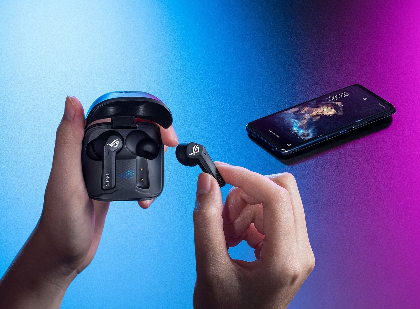image-192.jpeg Bezdrôtové slúchadlá do uší Asus ROG Cetra True Wireless
