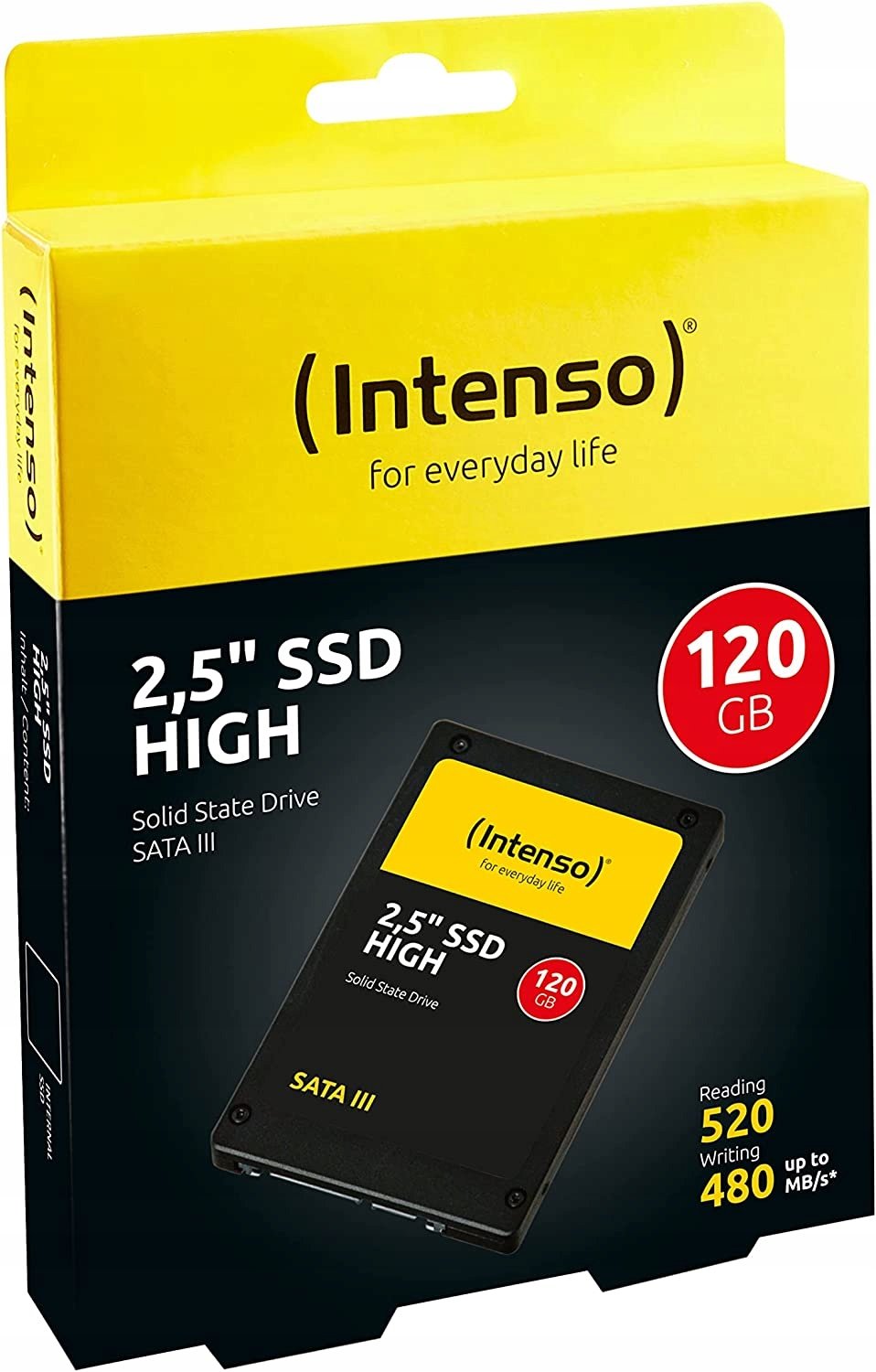 SSD disk Intenso 3813430 120 GB 2,5" SATA III