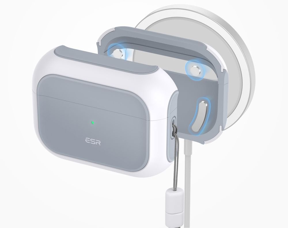 image-2245.jpeg Puzdro s klapkou ESR pre Apple AirPods Pro 2 / 1 biele