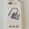 N979 KOZYC USB-C na duálny HDMI adaptér 4K@60Hz rozbočovač