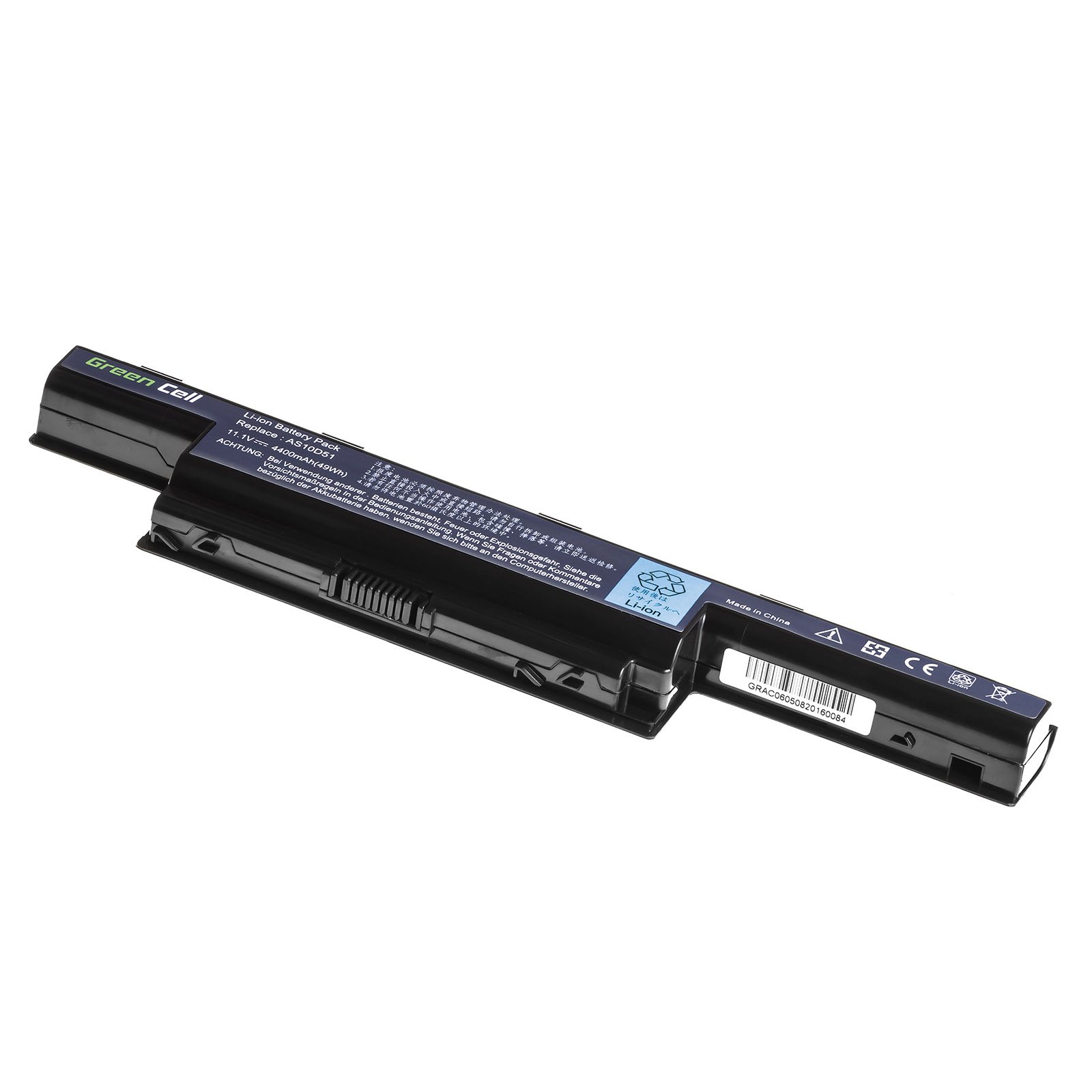 Lítiovo-iónová batéria do notebooku Acer 4400 mAh Green Cell