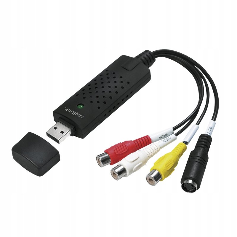 Zariadenie na digitalizáciu Audio a Video LogiLink VG0030A USB 2.0 Kompatibilné s Win11